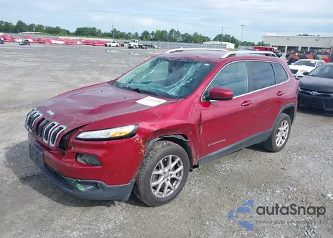 2016 Jeep Cherokee Latitude из США, поврежденный, VIN 1C4PJLCB5GW291323